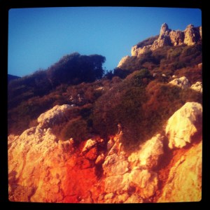 Reddish hills on the way to Kaş (image by Liz Cameron) Reddish hills on the way to Kaş (image by Liz Cameron)